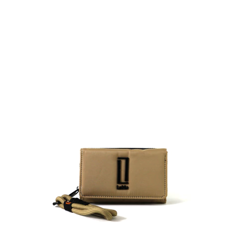 Billetera mini solapa LEBLU Modelo M1020 Natural - comprar online