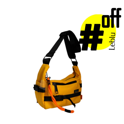 Bolso crossboy sport chico con Phone Strap LEBLU Modelo C5032 Amarillo - comprar online