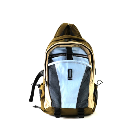 Mochila Combinada Mariposa LEBLU Modelo 5069 Celeste