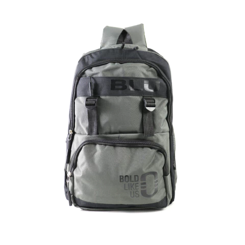 Mochila ECO triple compartimento BLU Modelo M005 Gris - comprar online