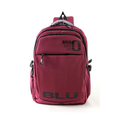 Mochila doble compartimento BLU Modelo M010 Roja - comprar online