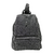 Mochila Lúrex Mediana N9223 Leblu Plata Gliter