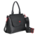 Cartera Solapa Las Oreiro Love Modelo O1029 - Negra - 100% Cuero - comprar online