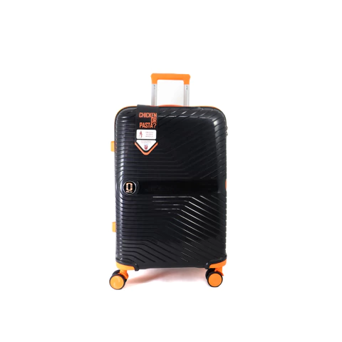 Valija 24" Combinada BLU Modelo P2022-12 Negra - Naranja - comprar online