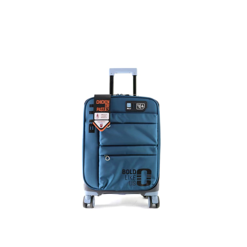 Valija 20" de Cabina con Porta notebook BLU Modelo P801 Gris - comprar online