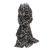 Chalina lanilla circulos negra leblu T027