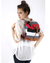Mini Mochila Rayada #1031C - comprar online