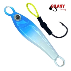 Micro Jig Slim 9gr + Suporte Hook - Gilany Fishing - Isca Jumping Jig