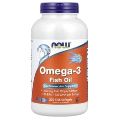 Ômega 3 (200 Softgels) - Now Foods - comprar online