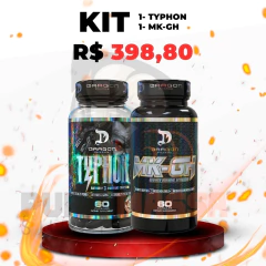 TYPHON DRAGON PHARMA 60 CAPS + MK-GH (MK677) 60 CAPS - DRAGON PHARMA