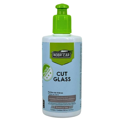 Cut Glass 250ml Nobrecar - Polidor de Alta Tecnologia para Vidros