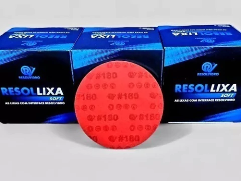 RESOLLIXA SOFT LIXA RESOLVIDRO 6 " #180