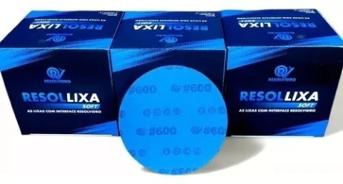 RESOLLIXA SOFT LIXA RESOLVIDRO 6 " #600
