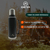 Imagen de Termo 1L Negro con Tapon Cebador Custer