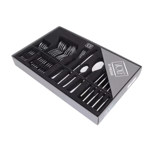 Set de Cubiertos X24 Focus con Caja - Volf