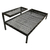 Parrilla Enlozada 100 cm Con Patas Y Plancha - Malevo - comprar online