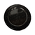 Plato Enlozado Negro 27cm - Galvitec