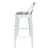 Banqueta Runko Blanca Con Respaldo - Tromen - comprar online