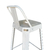 Banqueta Runko Blanca Con Respaldo - Tromen - tienda online