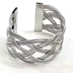 Bracelete de Metal Largo Trança na internet
