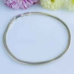 Pulseira de prata 925 lacraia (PB445)