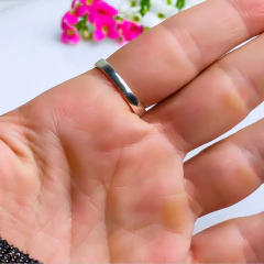 Anel de prata 925 com pedra natural rubi esmeralda ônix e marcassita (A2846) - PRATAdaPEDRA