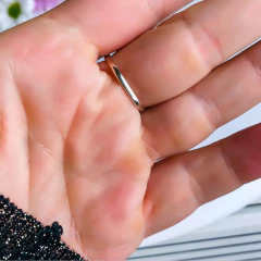 Anel de prata 925 com pedra natural topázio místico (A2763) - PRATAdaPEDRA