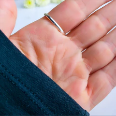 Anel de prata 925 com pedra natural ágata verde (A2349) - comprar online