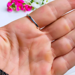 Anel de prata 925 com pedra natural ágata verde e marcassita (A2857) - PRATAdaPEDRA