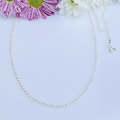 Corrente de prata 925 elo português 3mm 45cm (C303)