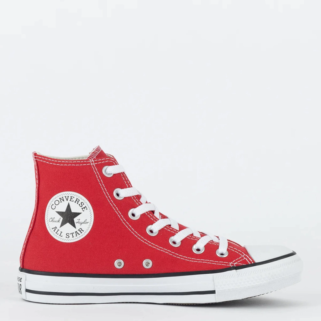 Tênis Converse Chuck Taylor All Star Hi Disney Mickey & Minnie Vermelho Preto CT31250001