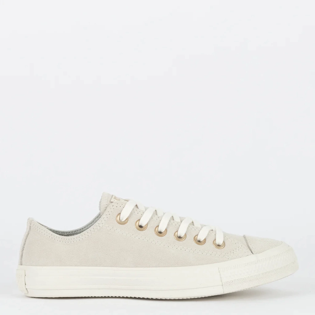 Tênis Converse Chuck Taylor All Star Ox Seasonal Suede Amendoa Amendoa CT29780001