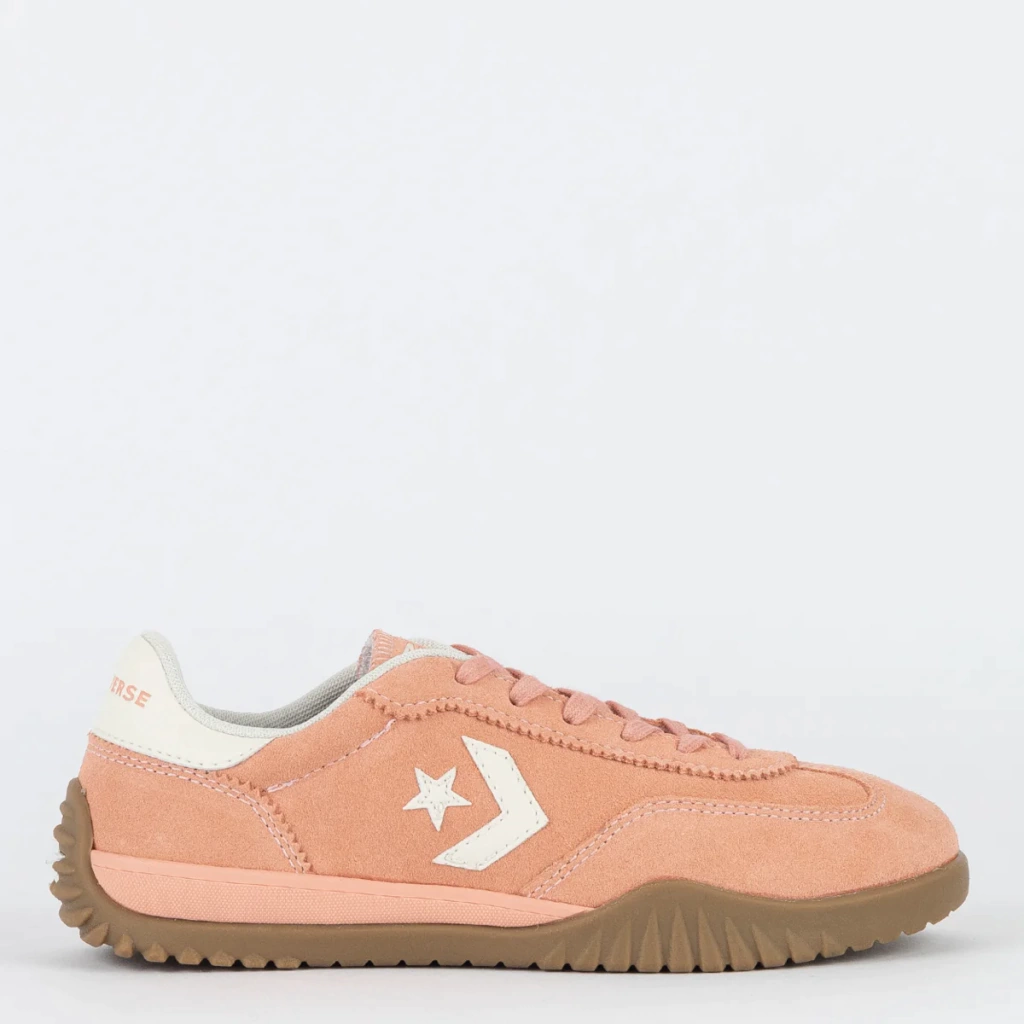 Tênis Converse Run Star Trainer Ox Seasonal Suede Rosa Suave Amendoa CO05780001