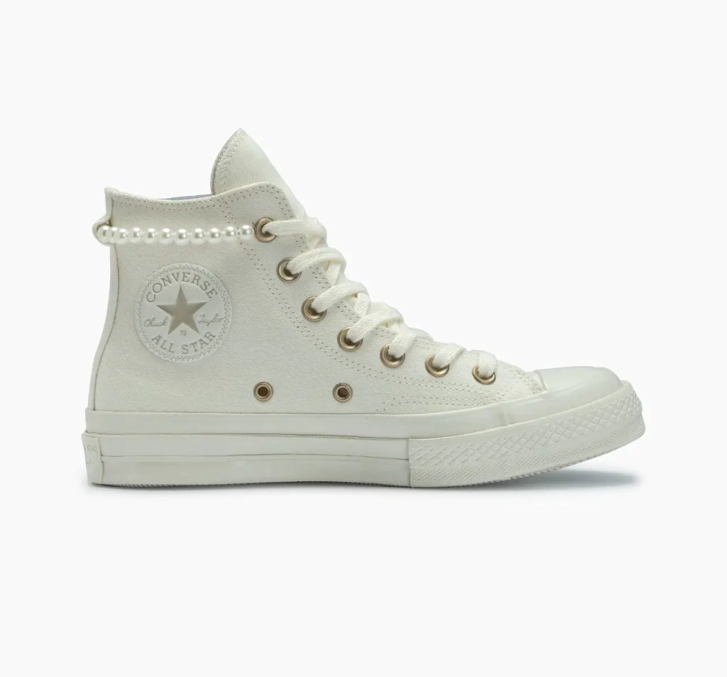 Tênis Converse Chuck 70 Hi Bridal Amendoa CT28640001