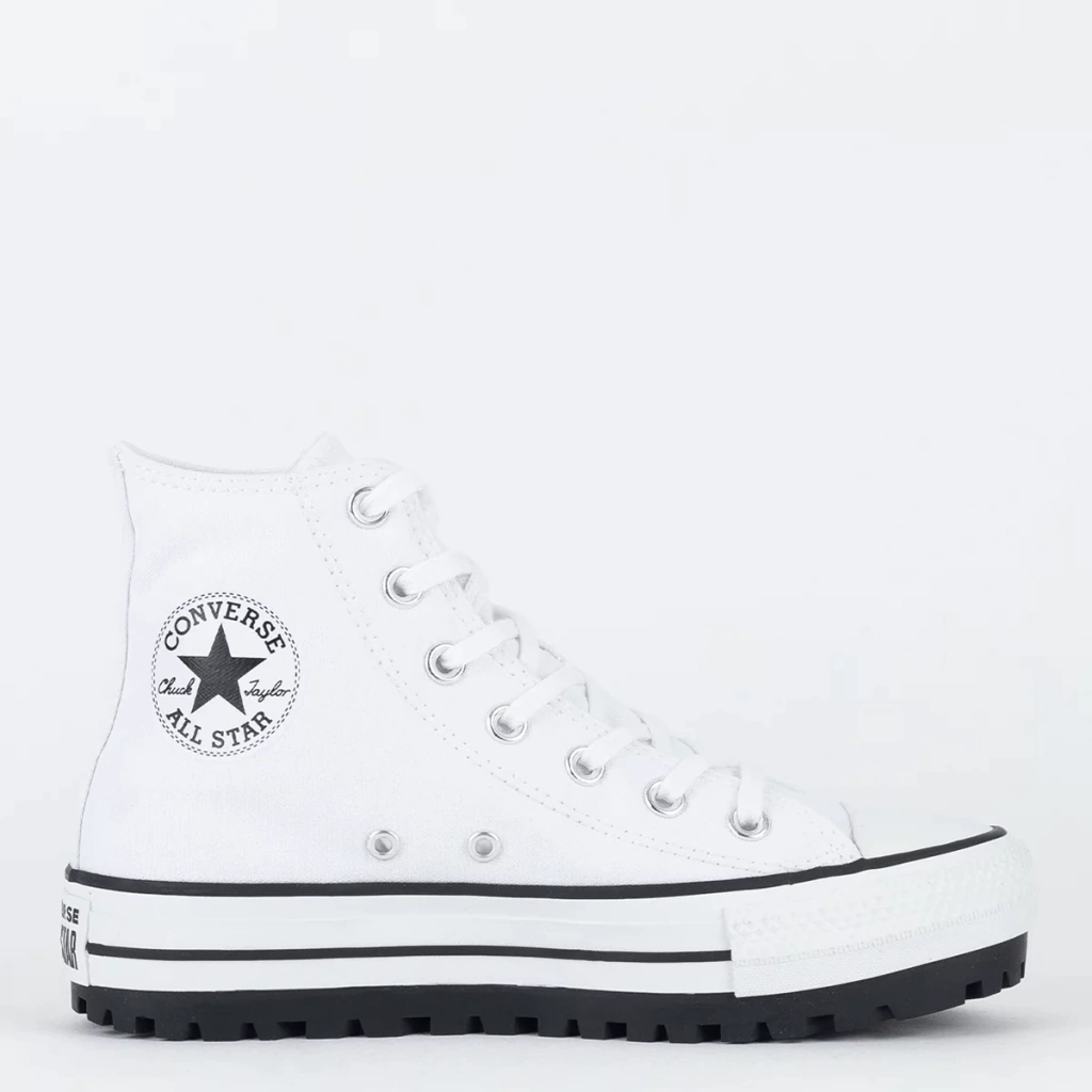 A06775C Tênis Converse Chuck Taylor All Star City Trek White+Black