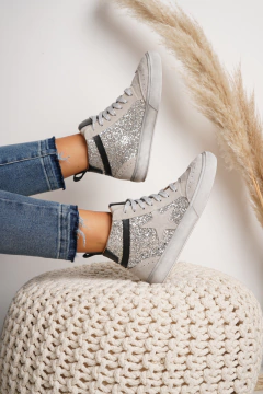 JAGGER GLITER CUERO - Piecitos de angel