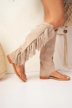 ATHENAS CUERO / SANDALIAS BOOTS - Piecitos de angel