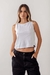 Regata Canelada Anticool Tank Top Endless Branca - comprar online