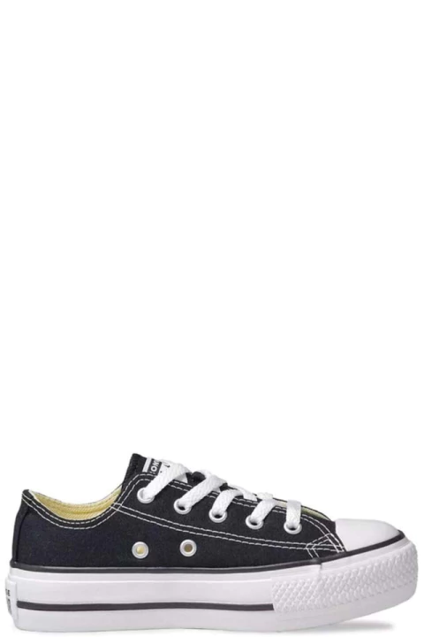 Tênis Converse All Star Kids Plataforma Lona Preto - comprar online