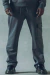 Calça Cargo Nephew High Relief Cinza