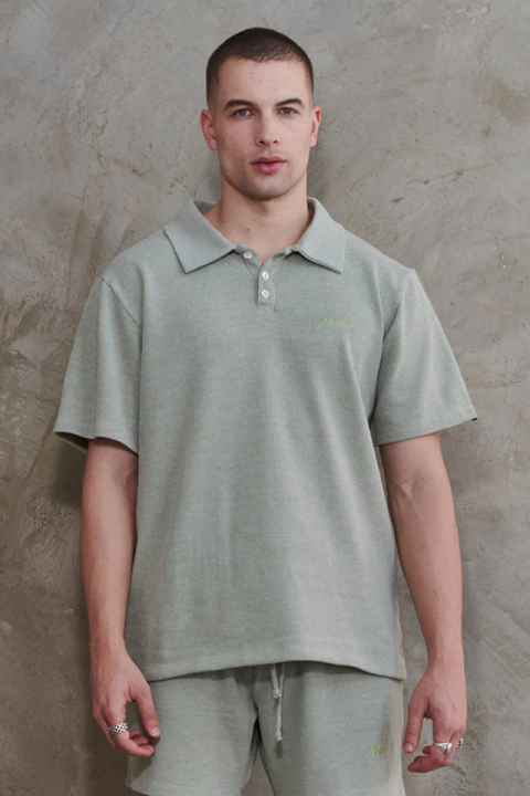 Camiseta Polo Nephew Resort Verde