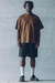 Camiseta Heavy Boxy No Music No Life II Marrom