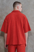 Camisa Nephew Fluted Vermelho