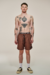 Short Nephew Spring Marrom - comprar online