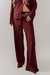Calça Pantalona Anticool Canelada Marrom Queimado - comprar online
