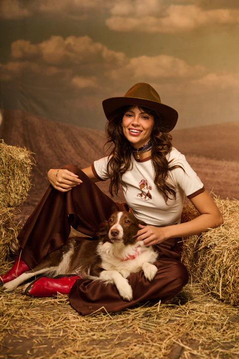 Baby Look Anticool Sheriff Mel Off White - comprar online