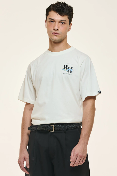 Camiseta Nephew No Meio do Caminho de Belo Horizonte Off White - comprar online