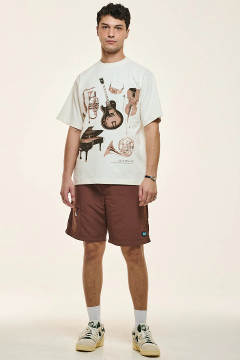 Bermuda Nephew N-Flex 2026 Marrom - comprar online