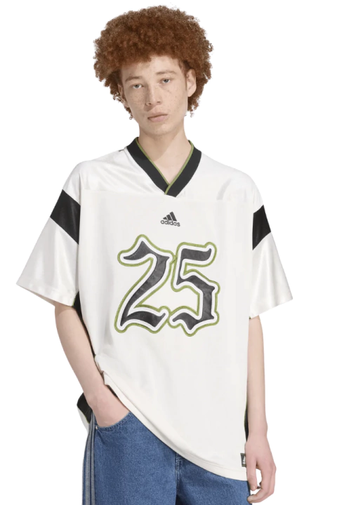 Camiseta Adidas Futebol 25 Jersey Off White - comprar online