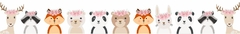 Banner da categoria Quadros Infantis Animais Bosque Boho